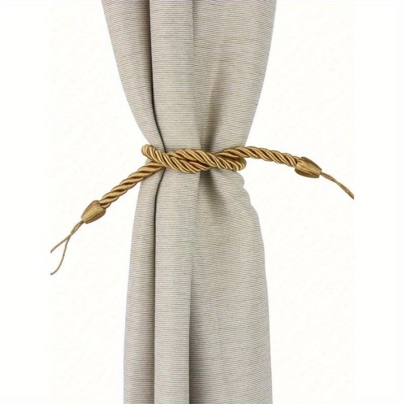 Polyester Woven Rope Window Curtain Tie Backs, Multi-Color & Size Options, Suitable For Curtain Fixing And Decoration Gifts Birthday Graduation
