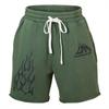 GodMade Mens Fleece Logo Shorts