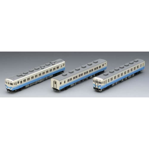 TOMIX N Gauge Limited Edition Kiha 58 Series Uwajima JR Shikoku Color Set B 3-Car Diesel Train Model 97931