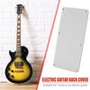 6-Hole Electric Guitar Cavity Cover Closed Style Plastic Backplate Guitar Parts Lightweight Portable Music Elements