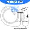 Rechargeable Electric Beer Transfer Pump Automatic Siphon with Food Grade Silicone Tube Set for Quick Wine Extraction