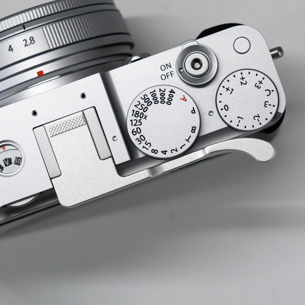 Iborrys Thumb Up Compatible with FUJIFILM and Fujifilm XE5 Dedicated Thumb Shoe Unique Retro Diamond Engraving Enhanced Shooting Stability Grip, X-E5