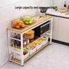 Bieying 3-Tier Kitchen Storage Shelf with Chopping Table