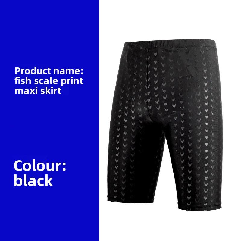New men s quick-drying boxer swimming trunks fashionable breathable long hot spring beach swimming trunks 3xl