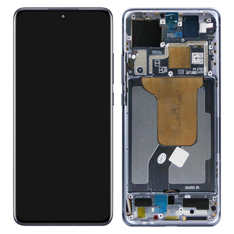Für Xiaomi 12 5G/12X 5G OEM-Qualität S AMOLED Bildschirm und Digitizer-Einheit+Rahmen Teil (ohne Logo)
