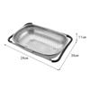Sink Drain Basket Drainer Basket Fine Mesh Easy to Store Practical Tool Over Sink Strainer Strainer Basket for