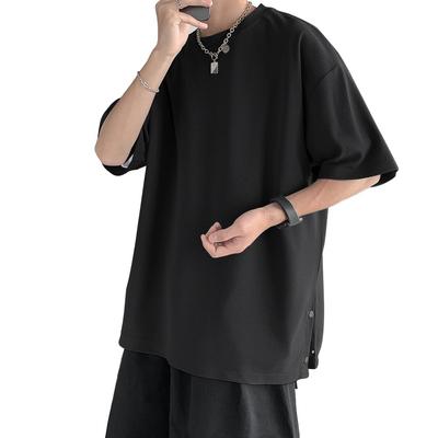 [Goodfeel] Men's Summer Short-Sleeve T-Shirt, Oversized, Plain, Large Size, Lightweight, Soft, Stylish Silhouette, Fashionable