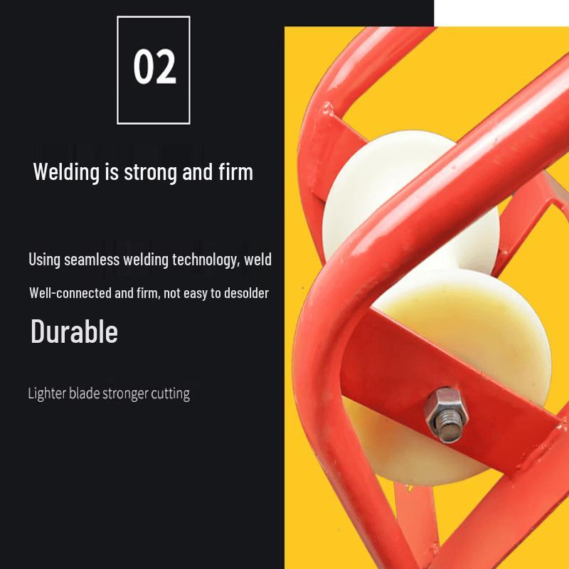 Tenda Triple Cable Conveying Nylon Pulley