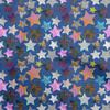 oneOone Cotton Flex Blue Fabric Galaxy Sewing Fabric By The Yard Printed Diy Clothing Sewing Supplies 40 Inch