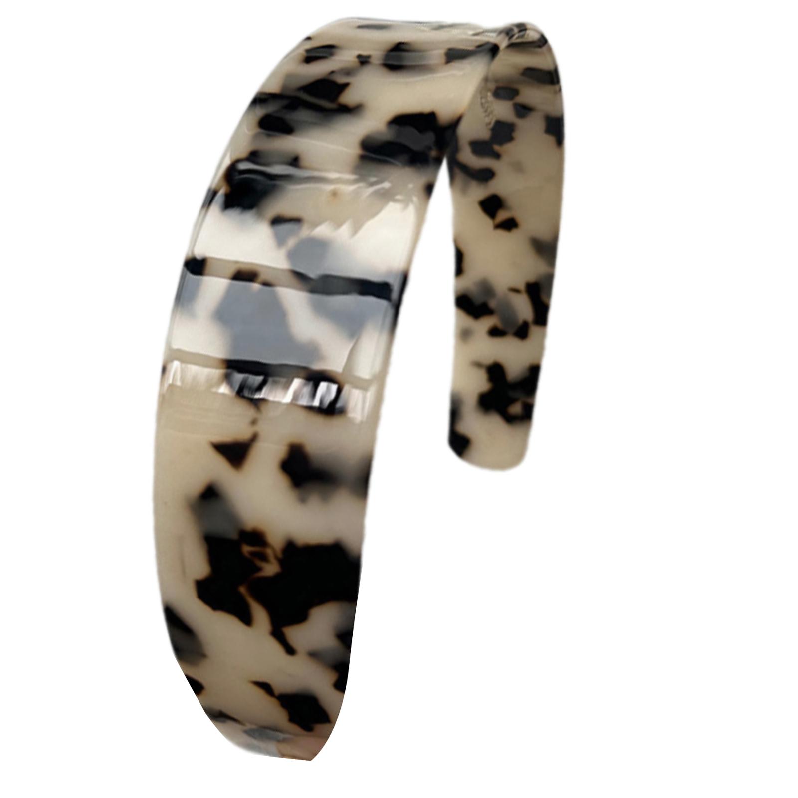 

Винтажный черепаховый цвет широкий ободок из смолы головные уборы для вечеринок головные уборы для женщин и девочек модный аксессуар M