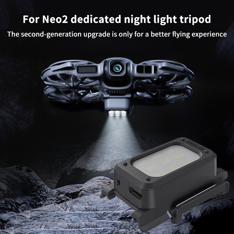 For Neo 2 LED Navigation Light With Landing Gear Anti-Collision Height Increase Stand LED Night Light Drone Upgrade Accessories