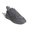Adidas Tênis unissex ZX 2K Boost 2.0 Triple Grey Cinza-Três GZ7742