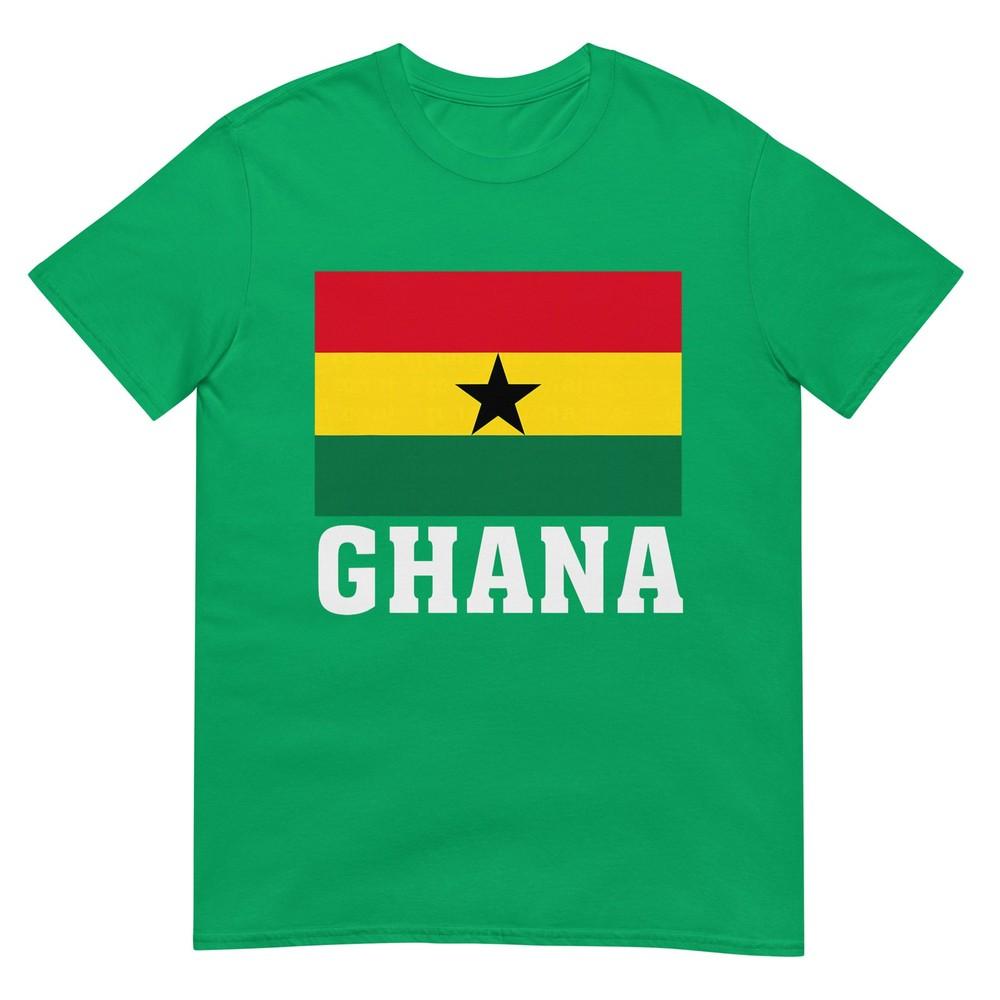 Ghana Flag Patriotic National Roots Souvenir Tshirt
