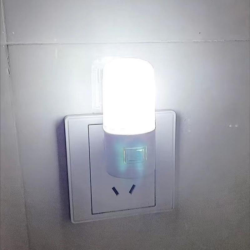 Energy-Saving 3W LED Night Light with Switch for Bedroom and Desk