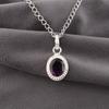 African Amethyst Pendant Gemstone Jewelry, 925 Sterling Silver Pendant, Handmade Jewelry Pendant, Gift For Women
