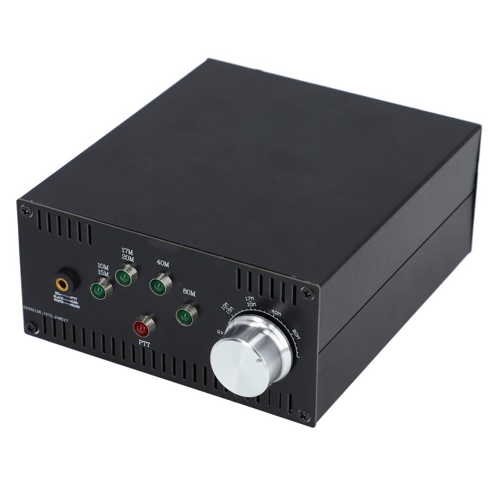 Shortwave Power Amplifier Temperature Safety Seamless Integration Portable Power Amplifier 12‑15V 100W for Industrial Use