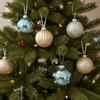 9Pcs 8cm Christmas Balls Shatterproof Decorative Christmas Spheres Plastic Irregular-Shaped Christmas Tree Decoration Home Decor