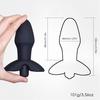 1PC Large Silicone Butt Plug With Vibrator Function Smooth Touch Anal Plug Sex Toys for Women/ Men