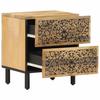 Nightstand 40 X 33 X 46 Cm Solid Mango Wood