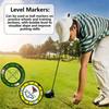 High Precision Golf Tools Leveler Ball Marker Golf Spirit Level Golf Slope Meter  Gift for Golfers