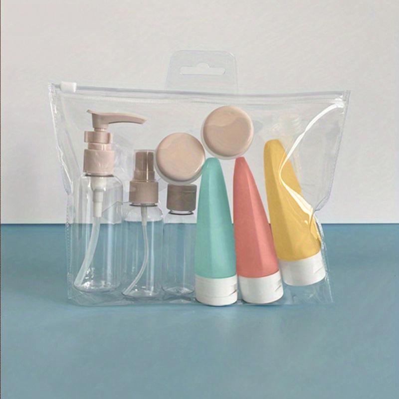 

11 шт. Портативные флаконы для косметики и ухода за кожей для путешествий, Отправляйтесь в свое портативное путешествие по уходу за кожей