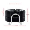 Nylon Strap Cam Cleat with Ball Bearing for Pilates Fitness Rope Clamping