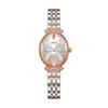 ORSGA Women's Oval Diamond-set Fashion Watch with Prismatic Mirror and Quartz Movement