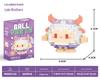 Lele Brothers W2603 Animal Egg Doll Micro Building Blocks for Children's Day Gift