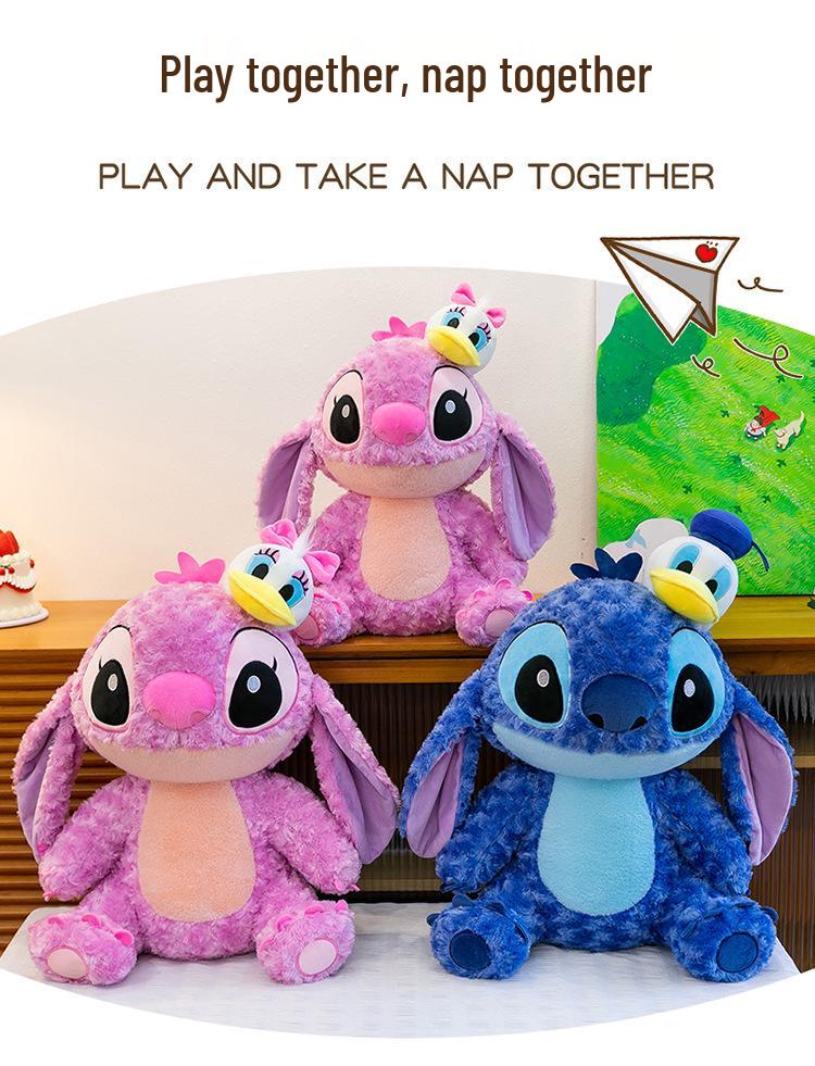New Arrival Cute Stitch Plush Toy Doll - Cartoon Star Baby Gift