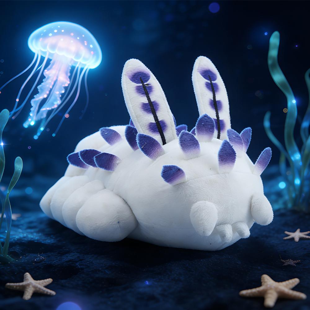25cm Pressure Deep Sea Bunny Plush Toys Movie Stuffed Animals Soft Rabbit Dolls Fans Birthday Gifts Toys for Kids Room Decor