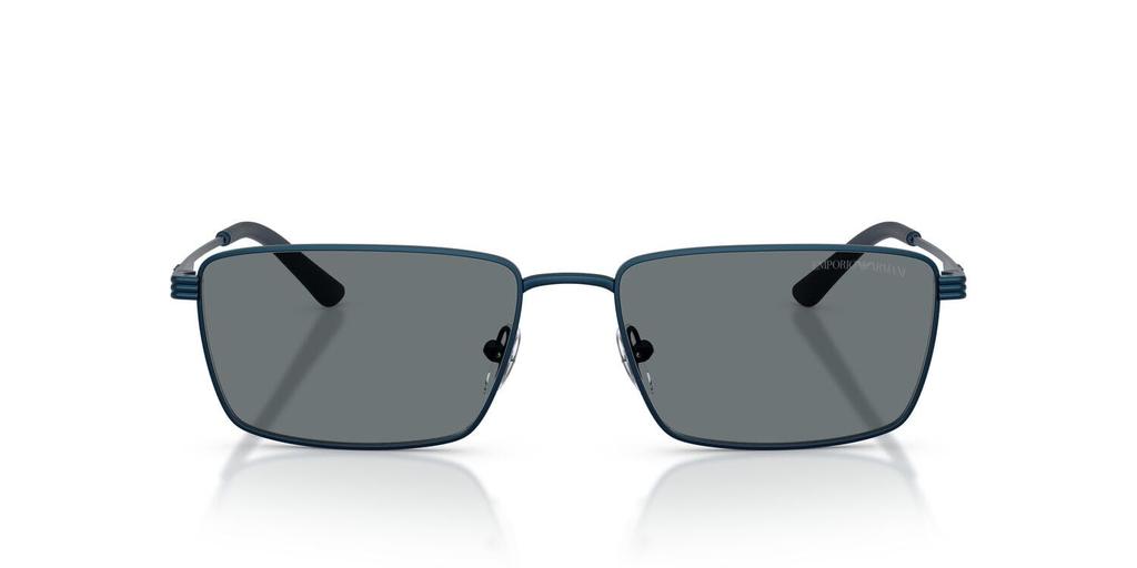 EMPORIO ARMANI METALIZED BLUE DARK 34248057 0EA2169 Sunglasses, BLUE, 57mm,