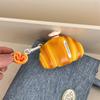 Simulated Smile Croissant for AirpodsPro1 Apple Bluetooth Headset Case 1/1/1 Generation Protective Case 1011