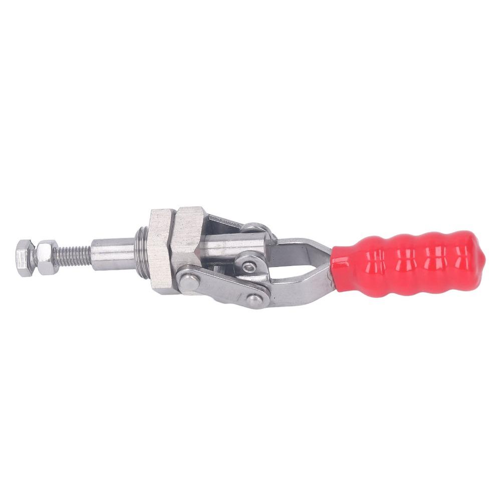 200lbs Push Pull Toggle Clamp 90kg Holding Capacity GH-36202 Quick Release Toggle Clamp 20mm Stroke Plunger Stroke Toggle Clamp