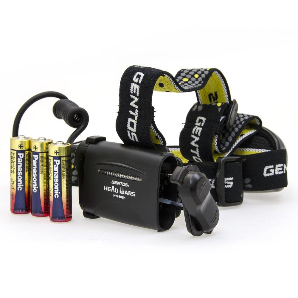 GENTOS LED Headlight Lumens Brightness 10 Hours of Lighting Headwars ANSI Standard Compliant Light for Power Outages Disaster Prevention [200 / /