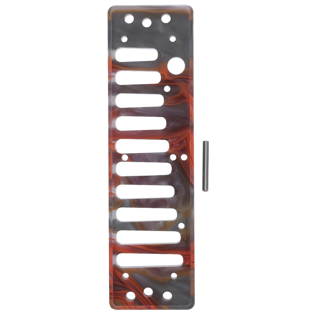 Harmonica Comb 10 Holes Acrylic Instrument Musical Accessory Part for HOHNER SP20Amber