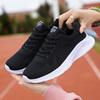 Women's Flying Woven Running Shoes Spring and Summer Low Cut Lightweight Breathable Mesh Casual Sports Shoes