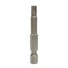 S2 Alloy Steel Extended Hex Socket Bit for Electric & Pneumatic Screwdrivers, High Hardness Square Head.