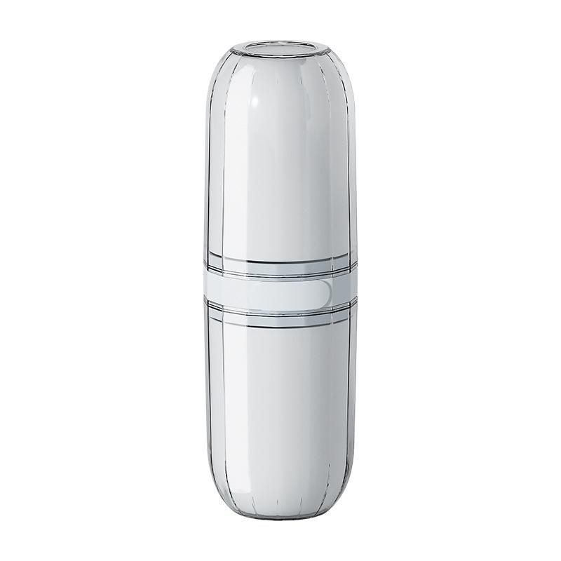 Travel Wash Cup: Portable Toothbrush and Toothpaste Storage Set for Dorms and Business Trips.