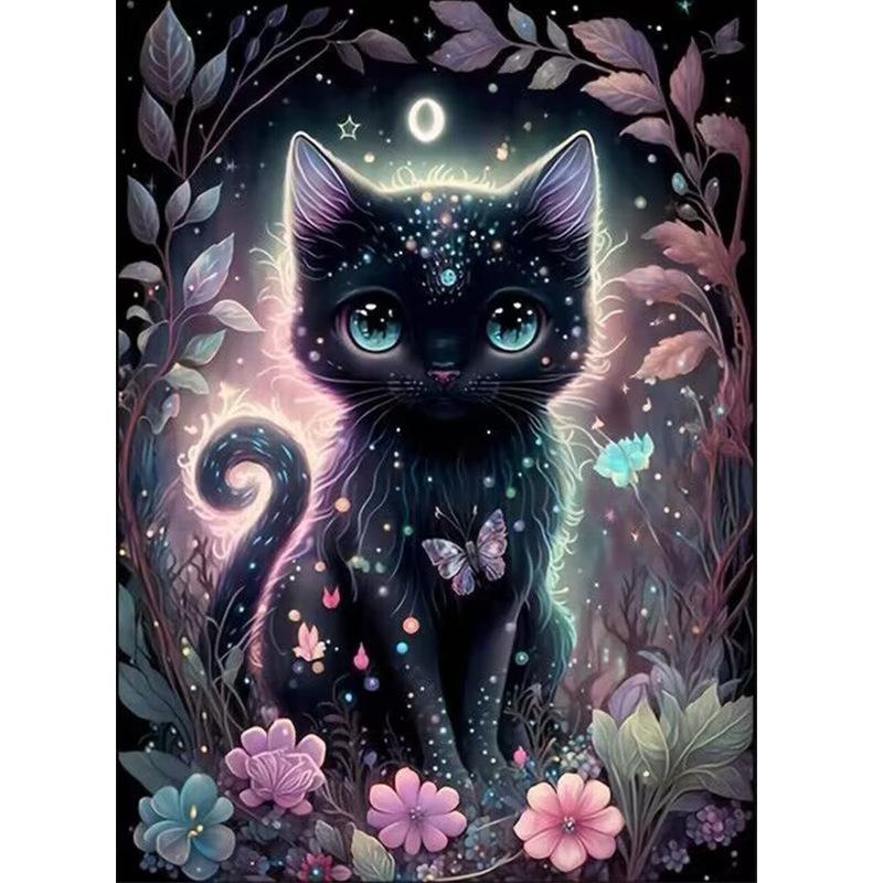5D Diamond Painting, Flower Animal Sticker Diamond Cross Stitch Decorative Painting