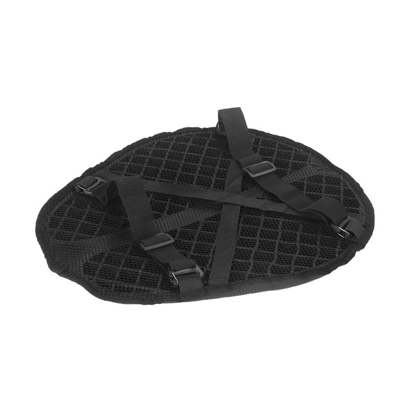 3D Honeycomb Motorcycle Gel Seat Cushion with Cooling Technology Suitable for Long Distance Riding & Hot Weather Comfort