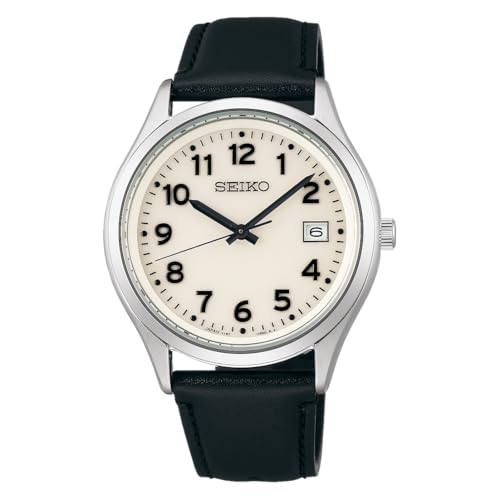 SEIKO SELECTION SBPX157 S Series Men's Watch, Solar Powered, Date Calendar, Lumibrite Dial (Full Arabic Numerals)