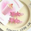 Y2K Star Hairpin Shiny Star Hair Clips New Fashion Side Bang Duck Mouth Clip Hair Accessories For Cool Girls