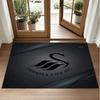 Covor din Catifea Cristal cu Design Swansea City Covoraș Decorativ Moale pentru Dormitor Intrare