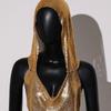 Summer Metallic Sequin Crop Top For Women Streetwear Fashion Statement