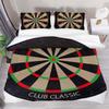 Dart Board Duvet Cover Set,Dartboard Bedding Sets 2/3pcs Skin-friendly Lightning And Flame Comforter Cover Set Full Queen Size