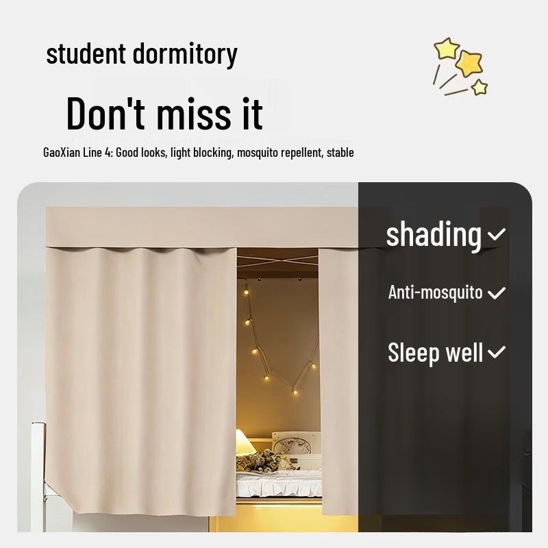 Student Dormitory Blackout Bed Curtain