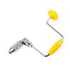 Traditional Hand Drill Carpentry Tool For Precise Hole Drilling Ergonomic Grip Design Multiple Size Bit No Power Require