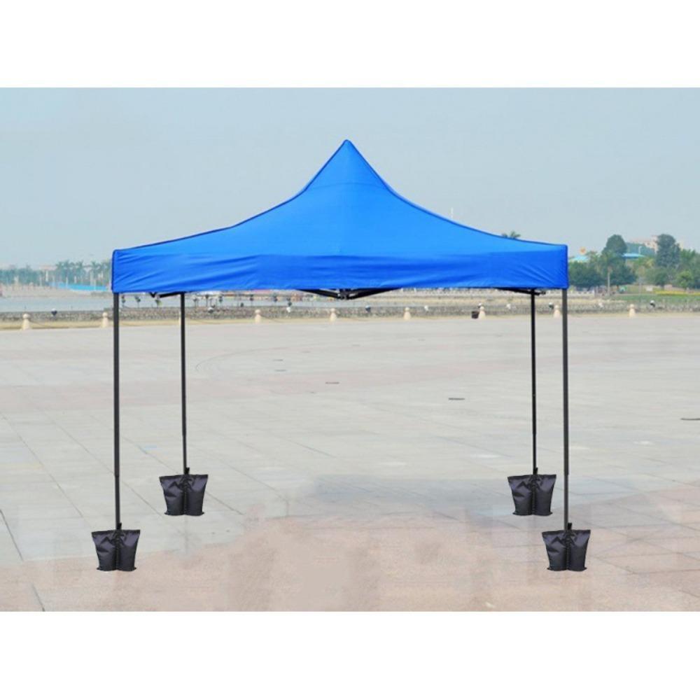 Black Awning Tent Stand Oxford Weighted Sand Bag Holder Umbrella Tent Sand Bags  Outdoor Camping