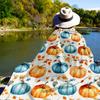 Pumpkin Leaf Outdoor Flannel Blankets, Outdoor travel, Home Blankets, Fan Gifts,Suitable for All Seasons, Christmas Gifts. R1127058