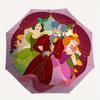 Disney VillainsCostumes Automatic Open/Close Umbrella - Cute Umbrella with Cute Design, Portable 3-Fold Compact Umbrella for Men & Women, Va